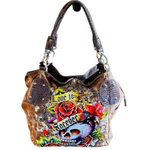 GOTHIC | XHUGE WOMANS LOVE IS FOREVER SHOULDER BAG